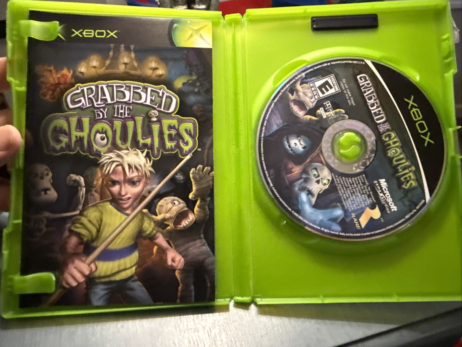 Grabbed by the Ghoulies (2003) Microsoft Xbox – Complete with Manual
