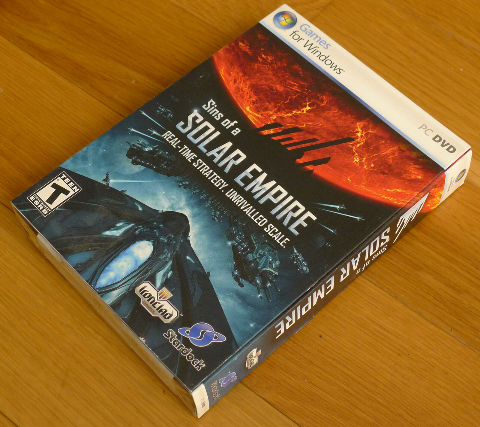 Sins of a Solar Empire PC Games for Windows NIB New Sealed Ironclad
