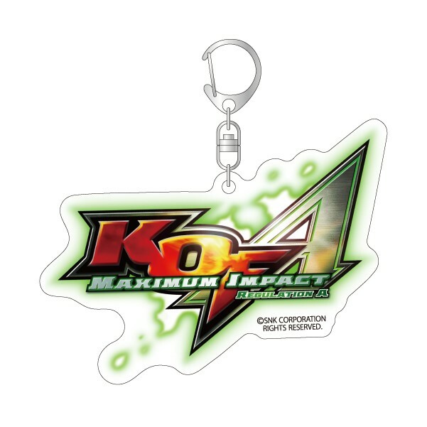 NEOGEO – KEYCHAIN – KOF Maximum Impact (60x80mm) SNK Official Ref/992