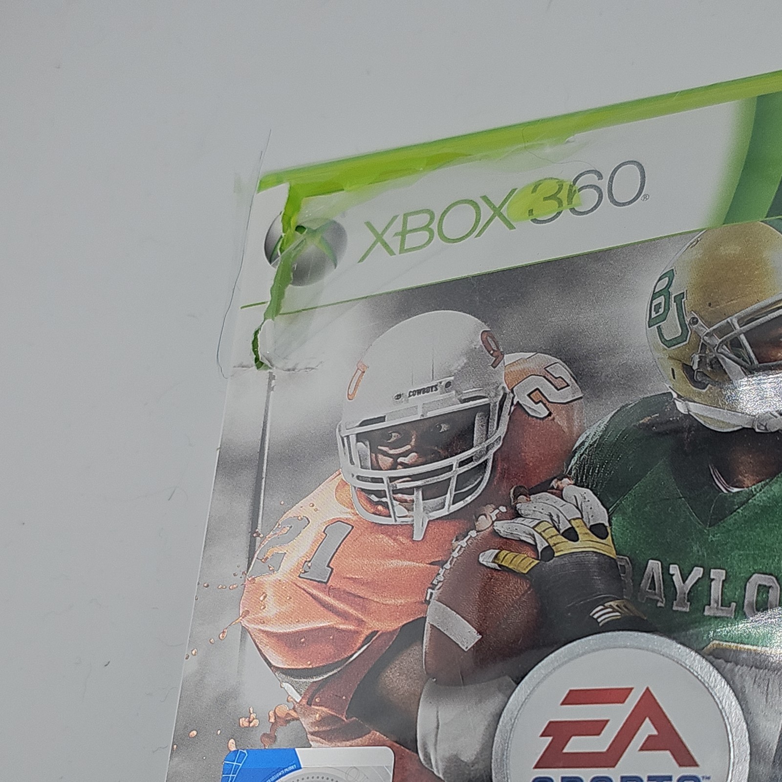 NCAA Football 13 (Microsoft Xbox 360, 2012) Brand New Sealed Damaged case.