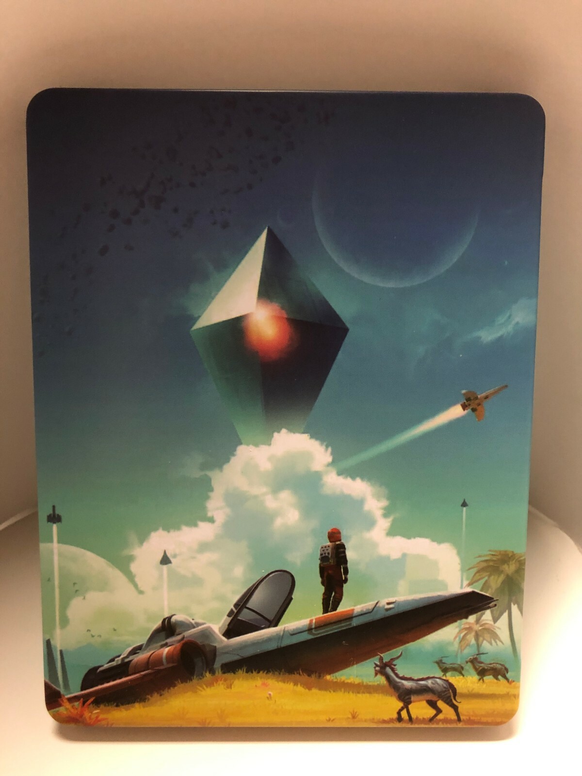 No Man’s Sky Custom-Made Steelbook Case PS4/XBOX (NO GAME)