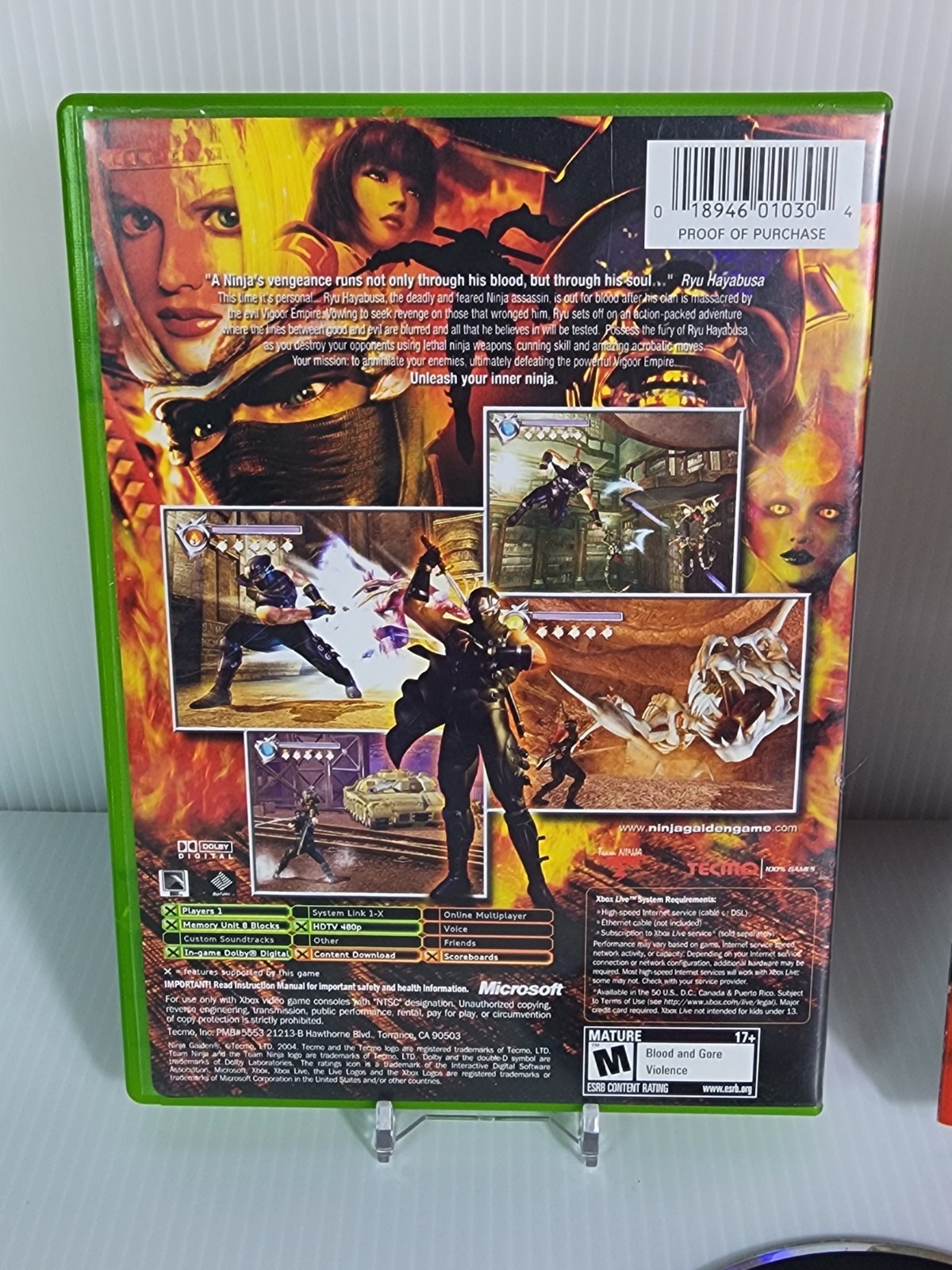 Ninja Gaiden (Microsoft Xbox, 2004)