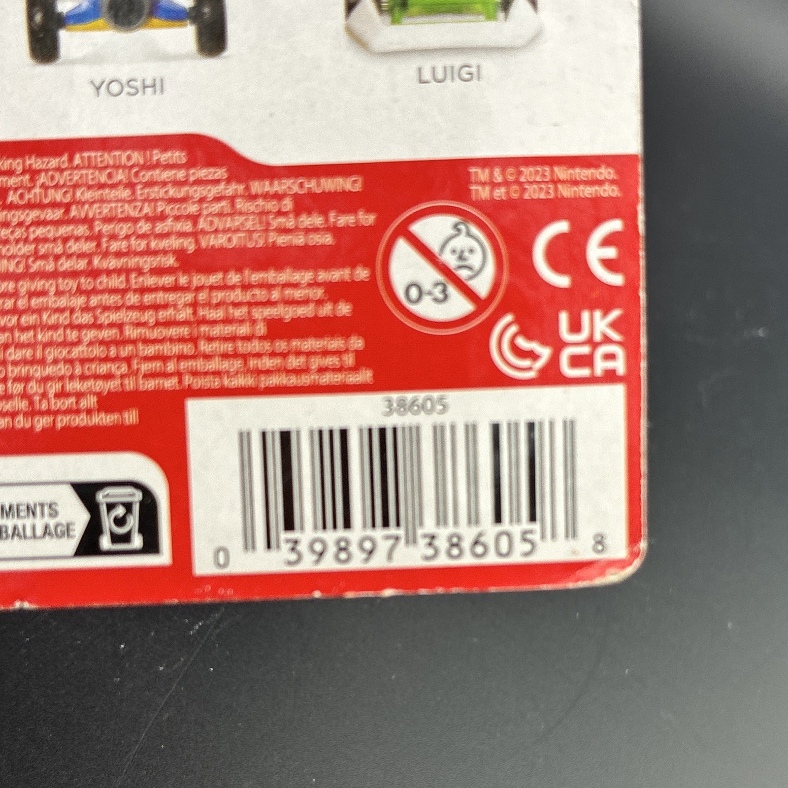 JAKKS Pacific Mario Kart Yoshi Mach 8 Proto 1 Diecast Vehicle 38605