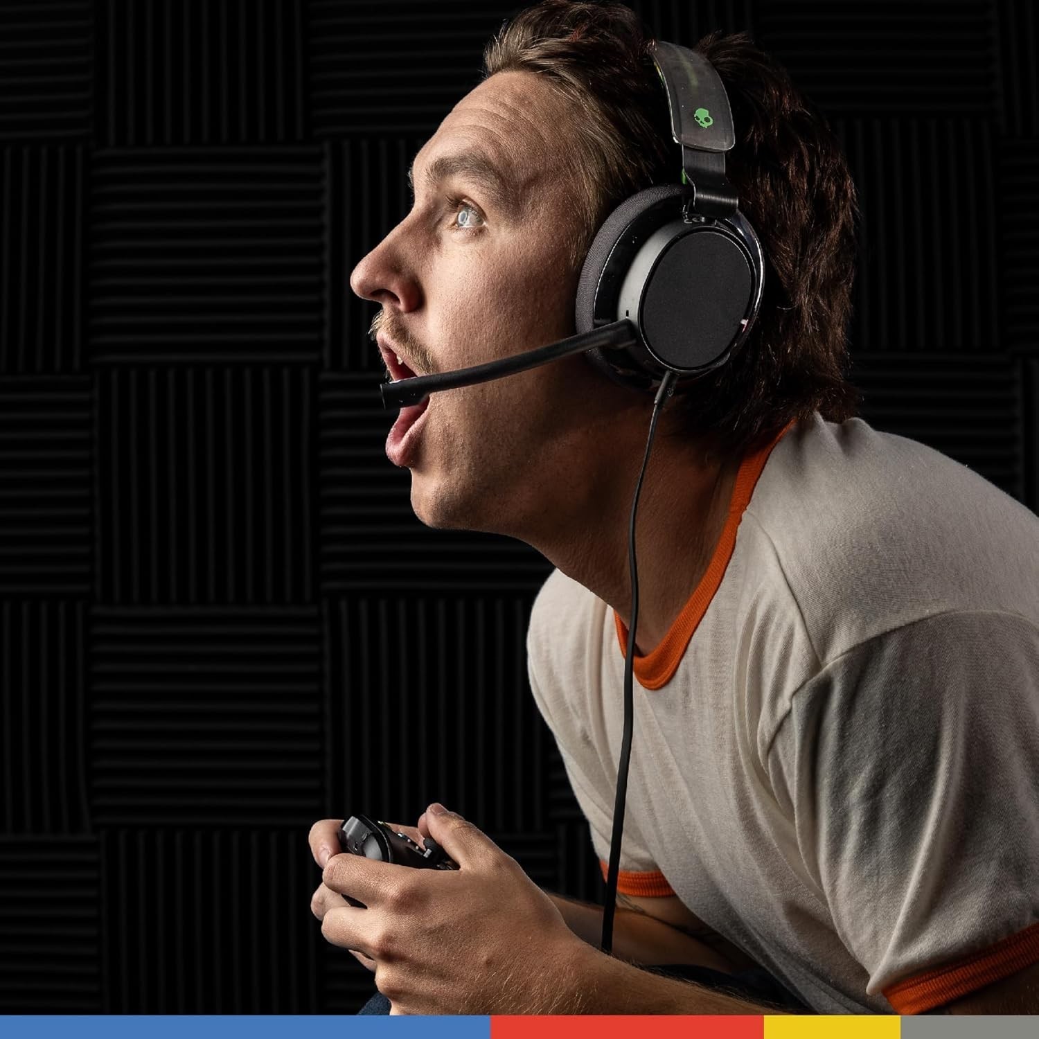 Skullcandy SLYR Pro Multi-Platform Wired Gaming Headset Green Digi-Hype