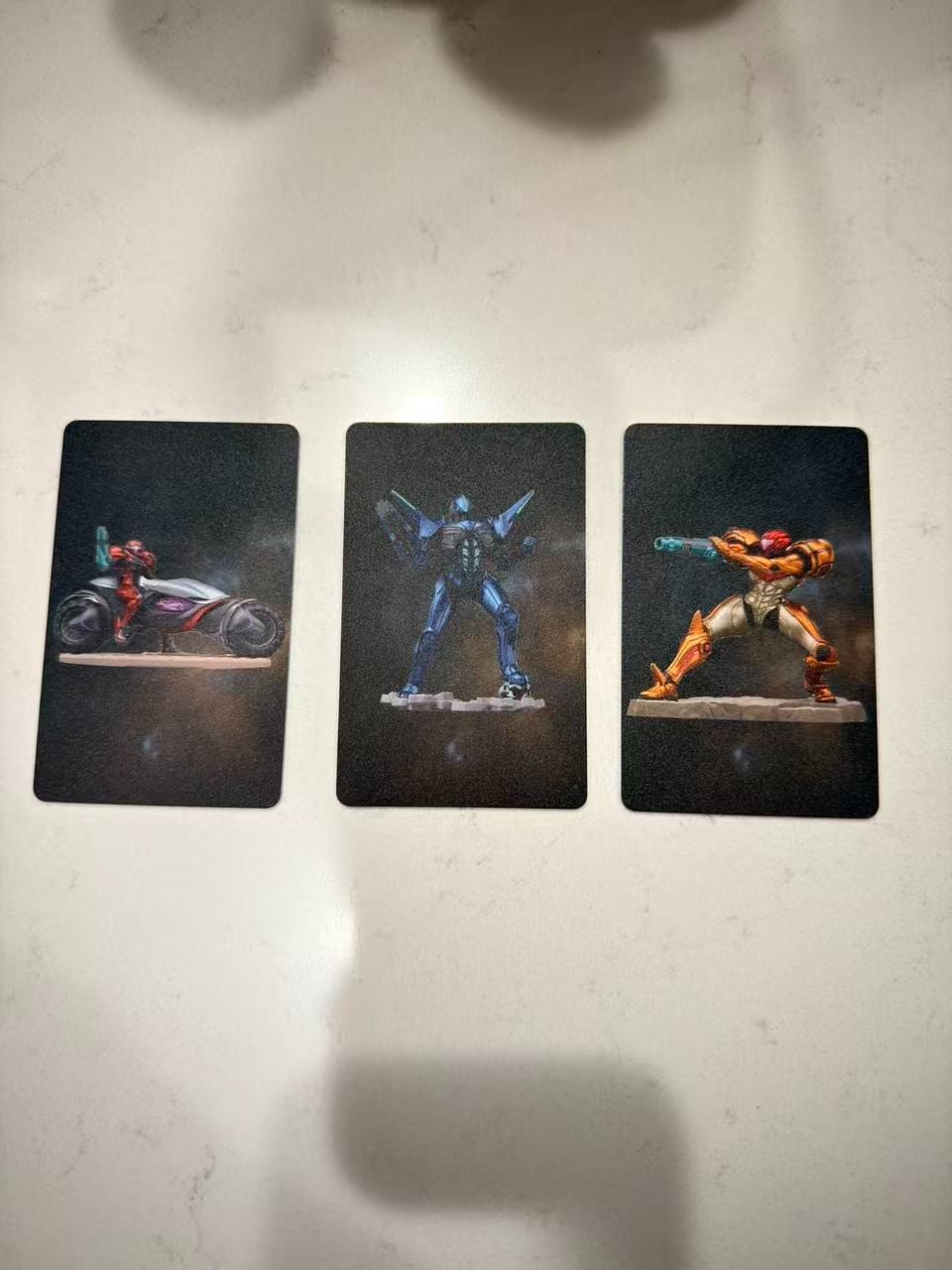 ALL 8PCS Amiibo METROID DREAD PVC Card Fast Shipping!Free stickers!
