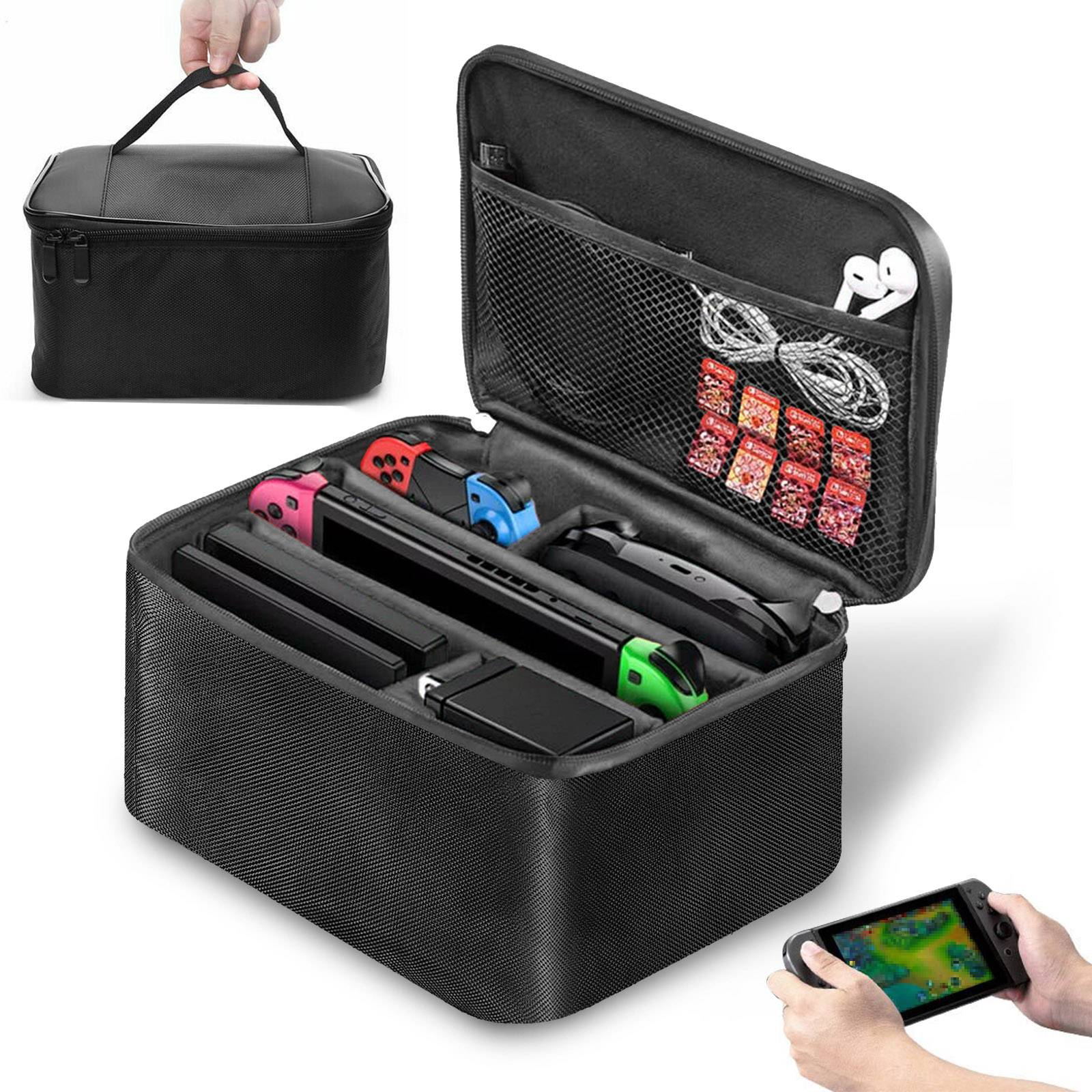 Multifunctional Travel Carrying Case Bag for Nintendo Switch Console Accessories