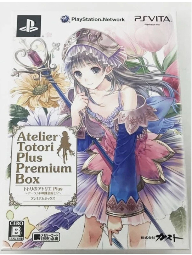 Atelier Shin Rorona Totori Meruru Premium Box 3Games Set PS VITA Japane