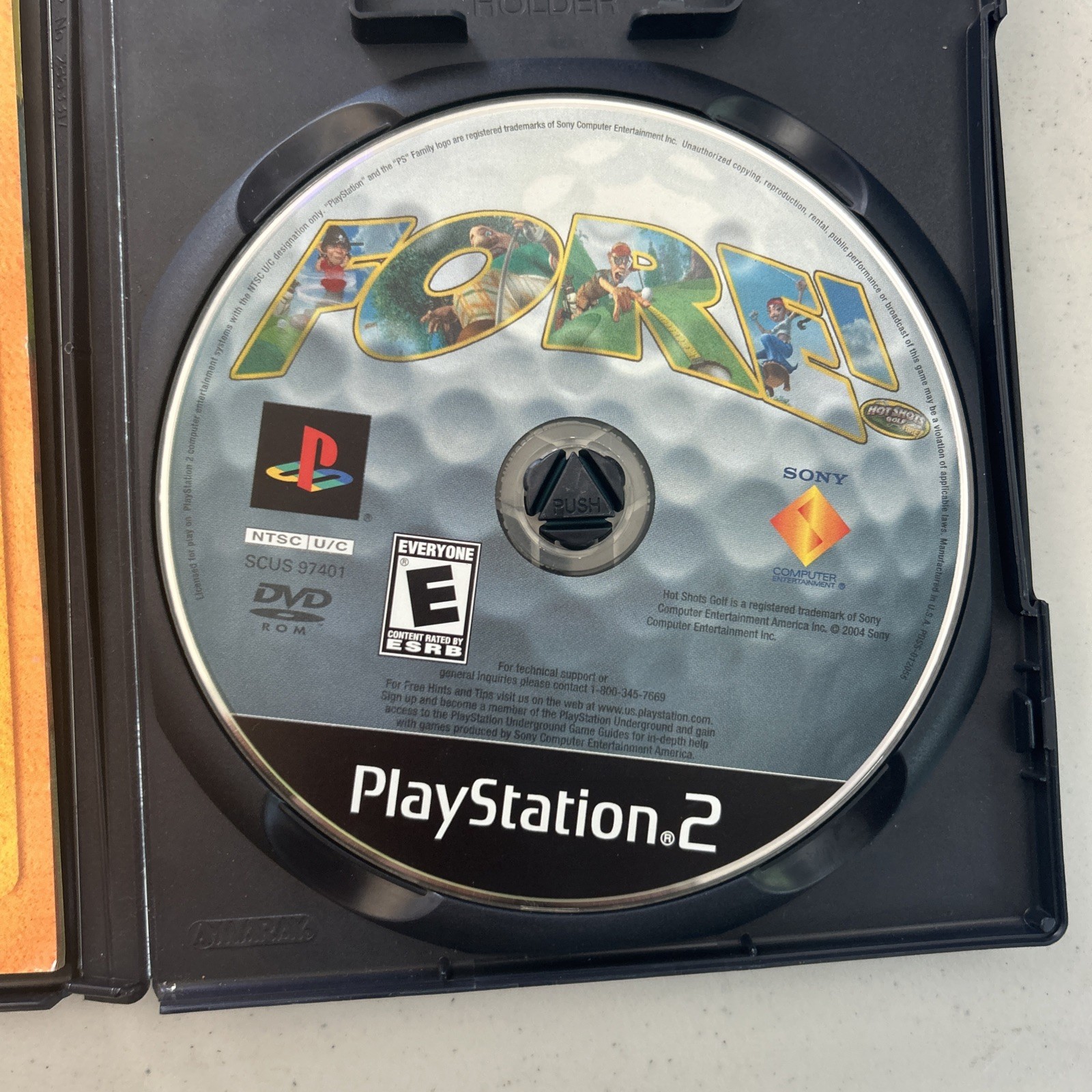Hot Shots Golf 3 & Fore PS2 Game Bundle Sony PlayStation 2 Tested Works