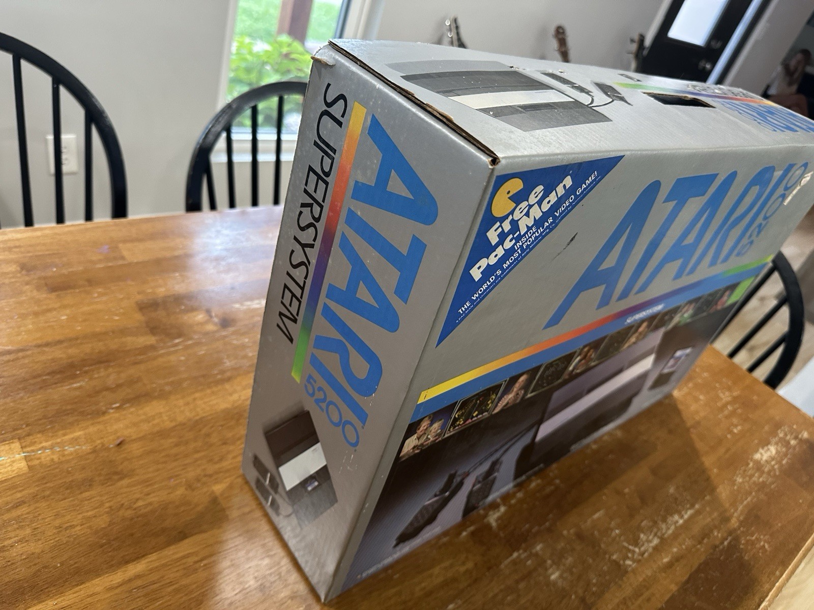 Atari 5200 console in Box with manual & original Pac-Man TESTED Great Condition