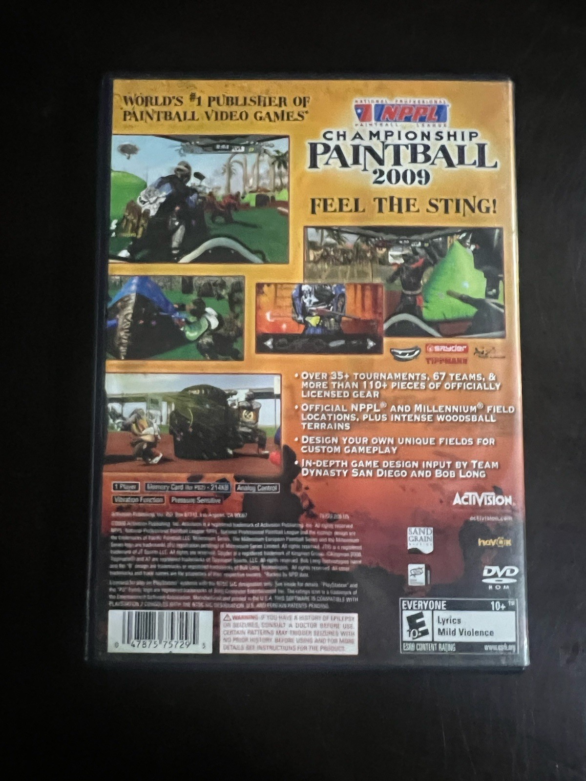 Hot Shots Golf 3 & NPPL Paintball 09 & Shaun Palmer’s Snowboarding PlayStation 2