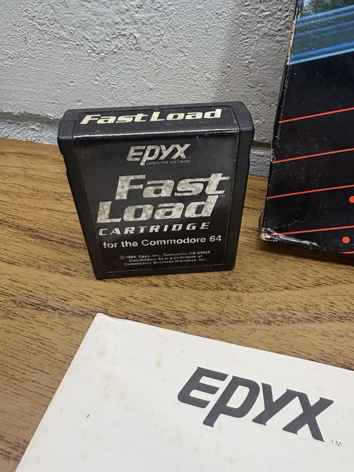 commodore 64 fast load cartridge/Box 1989’s Epyx Fast Load Cartridge Commodore