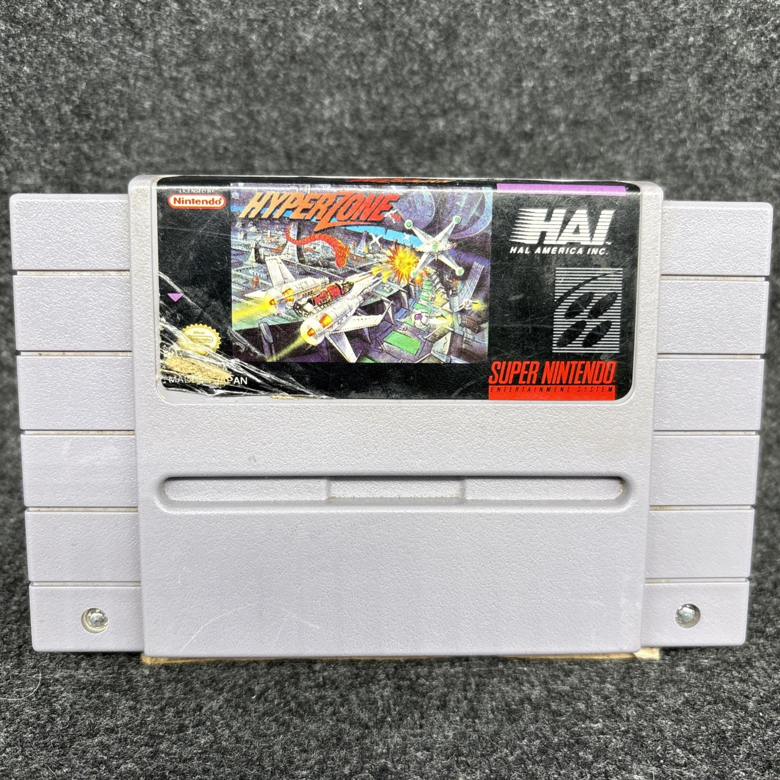 HyperZone (SNES) – Authentic Cartridge Only Good Condition