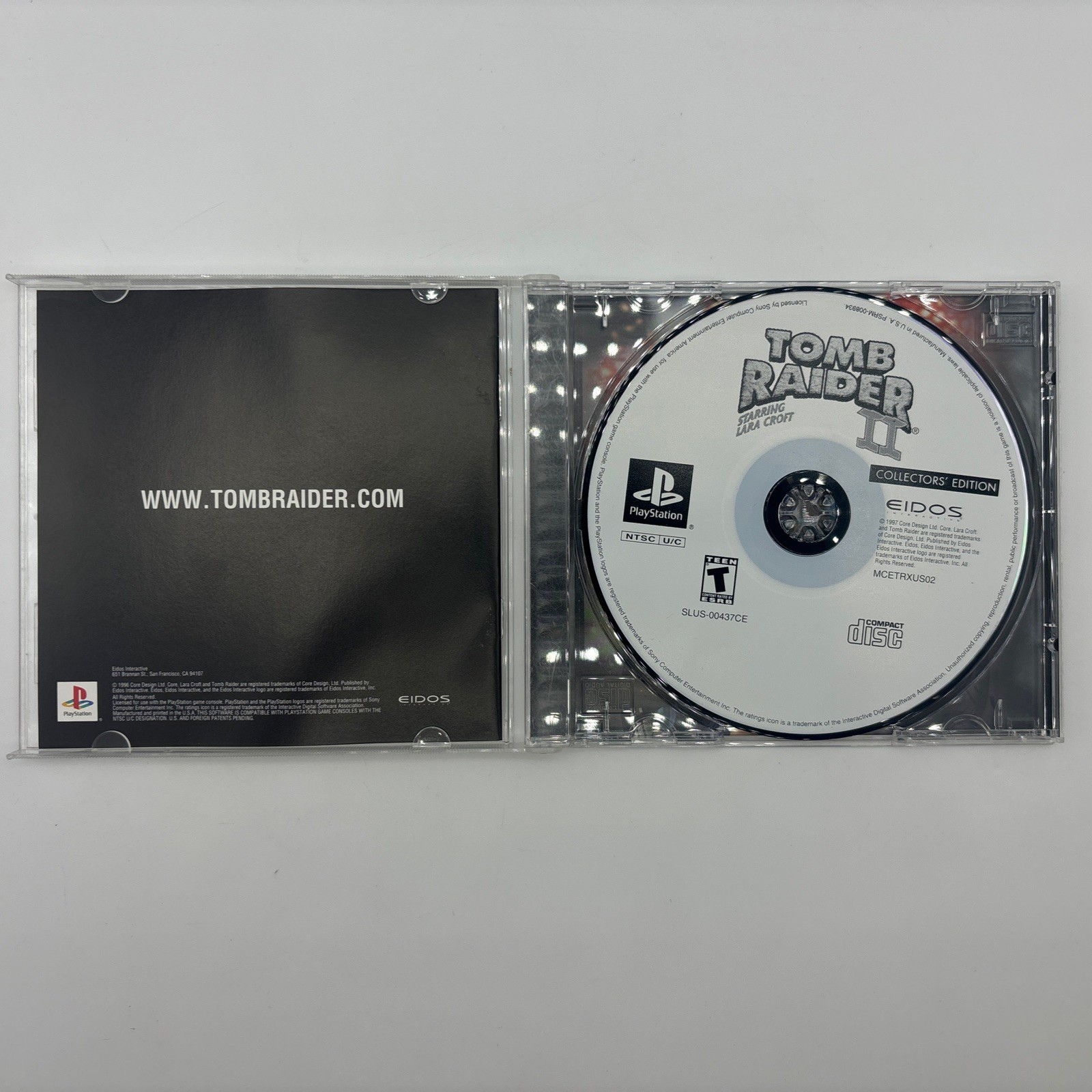 Tomb Raider II 2 Collector’s Edition (Sony Playstation 1 Ps1) Complete – Tested
