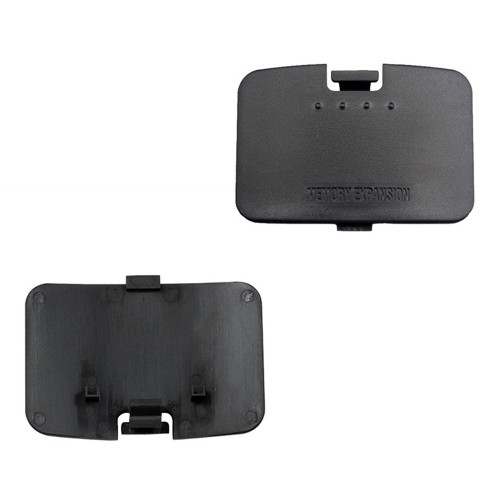 10Pcs For Nintendo 64 Console Memory Expansion Jumper Pak Cover Black Lid