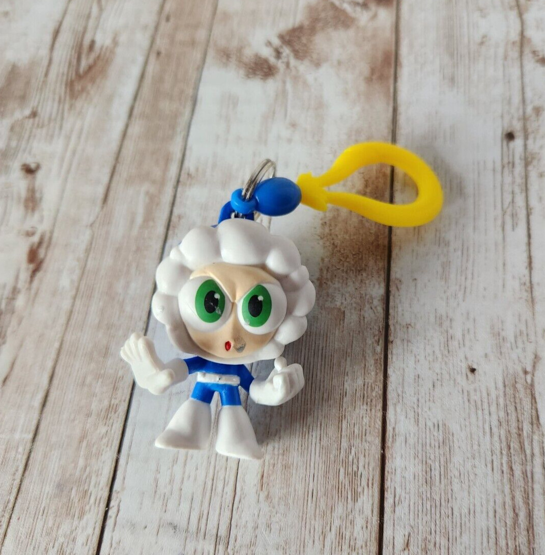 Mega Man Ice Man Blind Bag 2in Figural Hanger Clip/Keychain