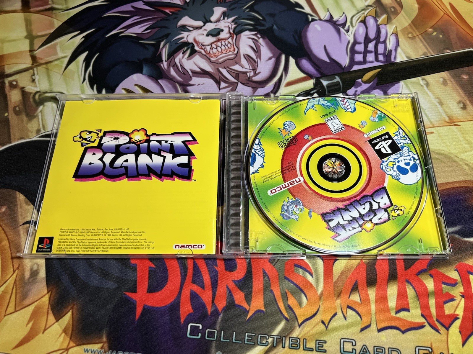 Point Blank Collection 1 2 3 & DS (Sony PlayStation 1) CIB Complete Time Crisis