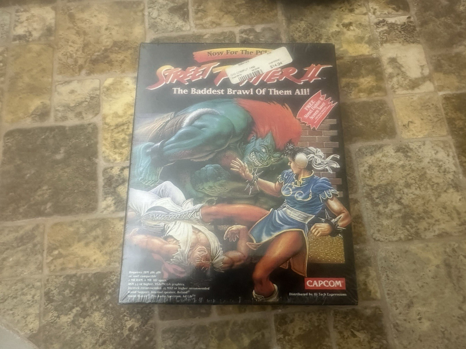 Street Fighter II PC W/Screen Saver Edition Factory Sealed IBM 3.5”