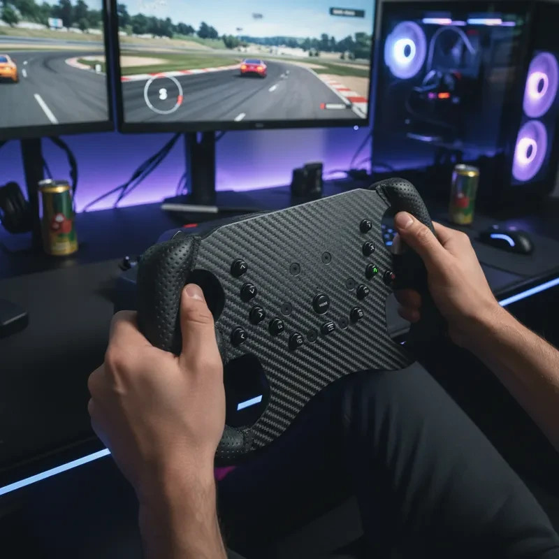 Gridburn F2 steering wheel for PXN V99