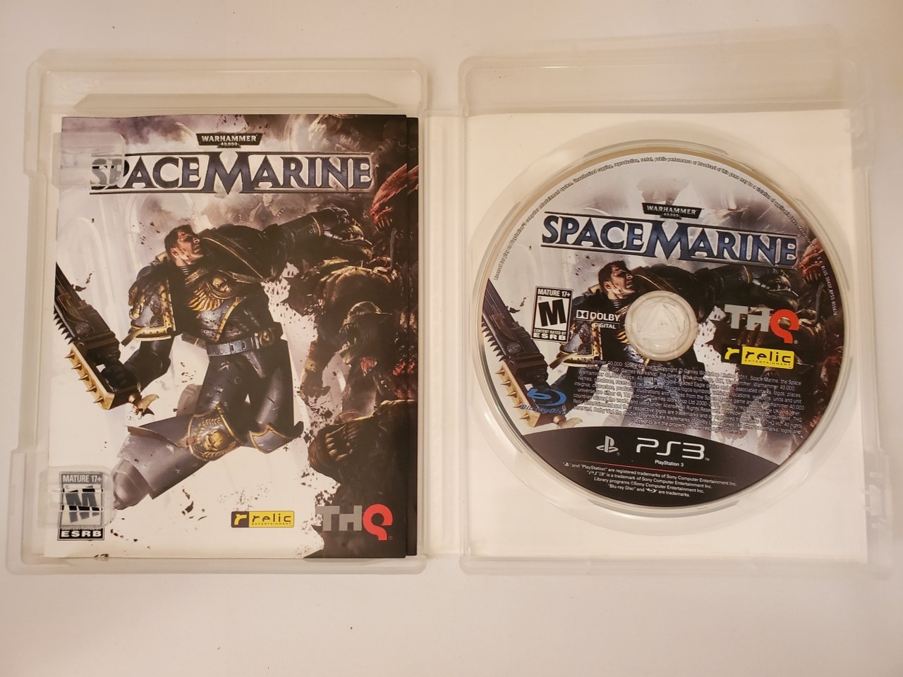 Warhammer 40,000: Space Marine (Playstation 3 Ps3)