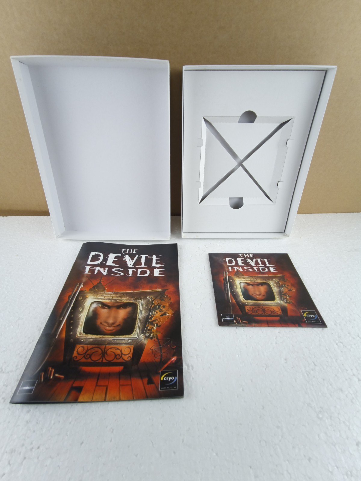 The Devil Inside PC Big Box Cryo 2000 Horror Action Adventure New Old Stock