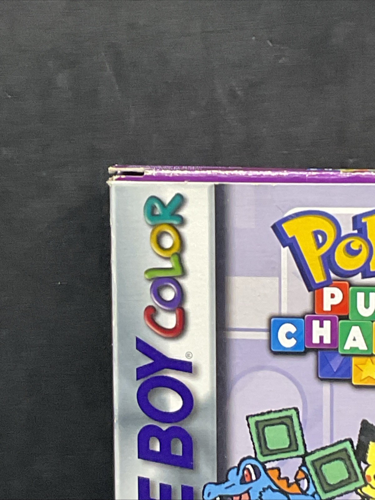 Pokémon Puzzle Challenge (Nintendo Game Boy Color, 2000) Box Only
