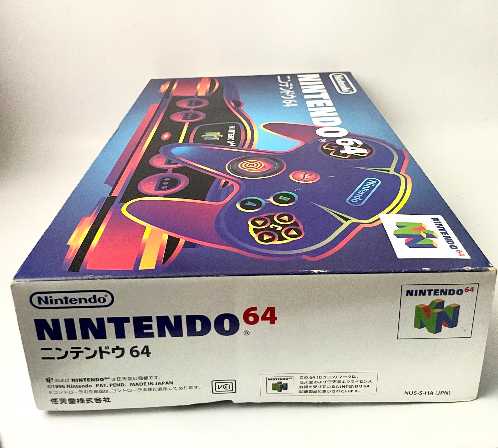Nintendo 64 N64 Console System Black/Grey Japanese Version Boxed CIB Tested JPN
