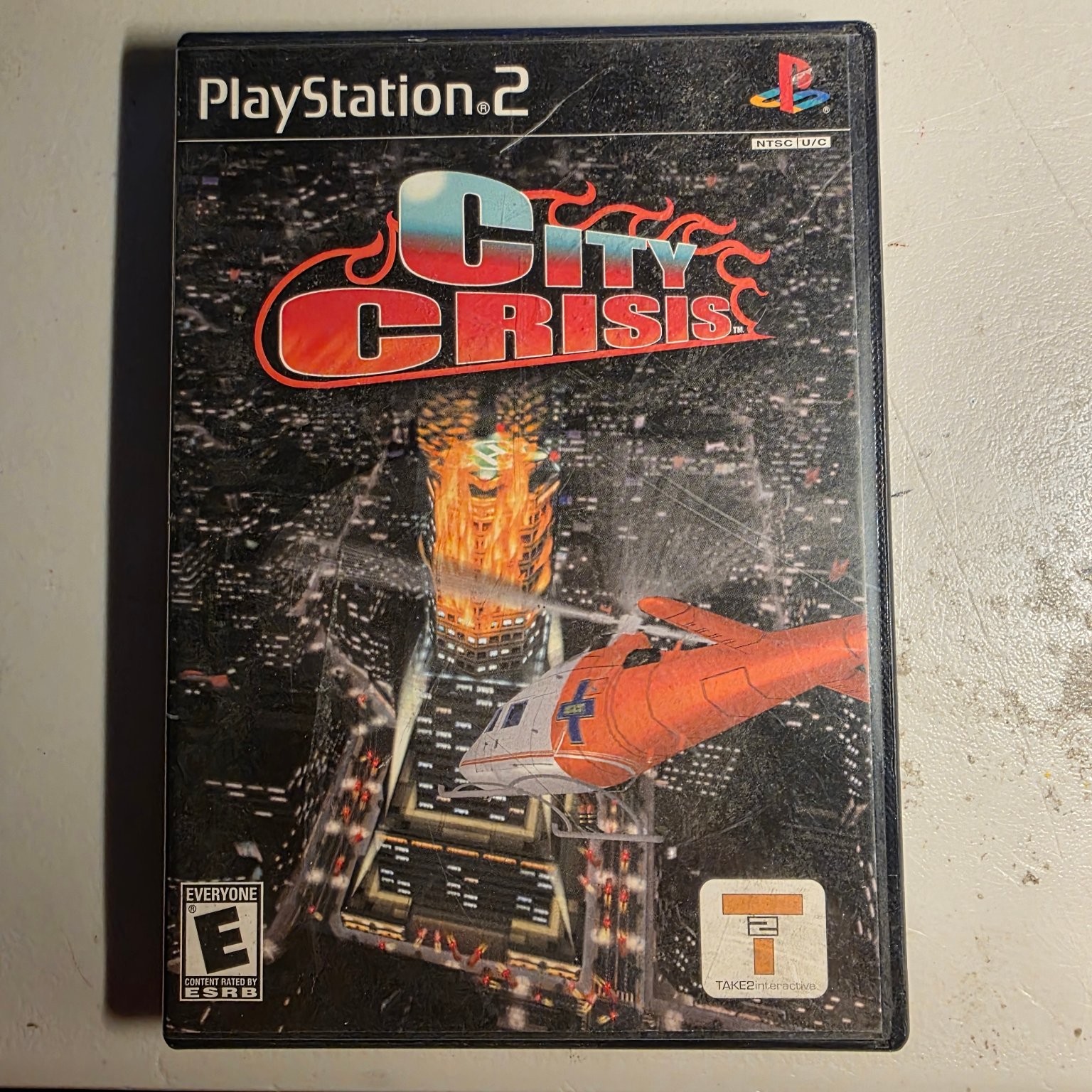 City Crisis Standard Case PlayStation 2 PS2 Rare Take 2 Interactive