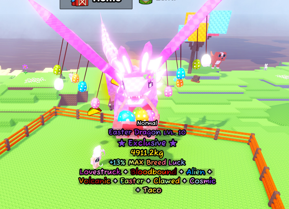Normal EASTER DRAGON catch and tame