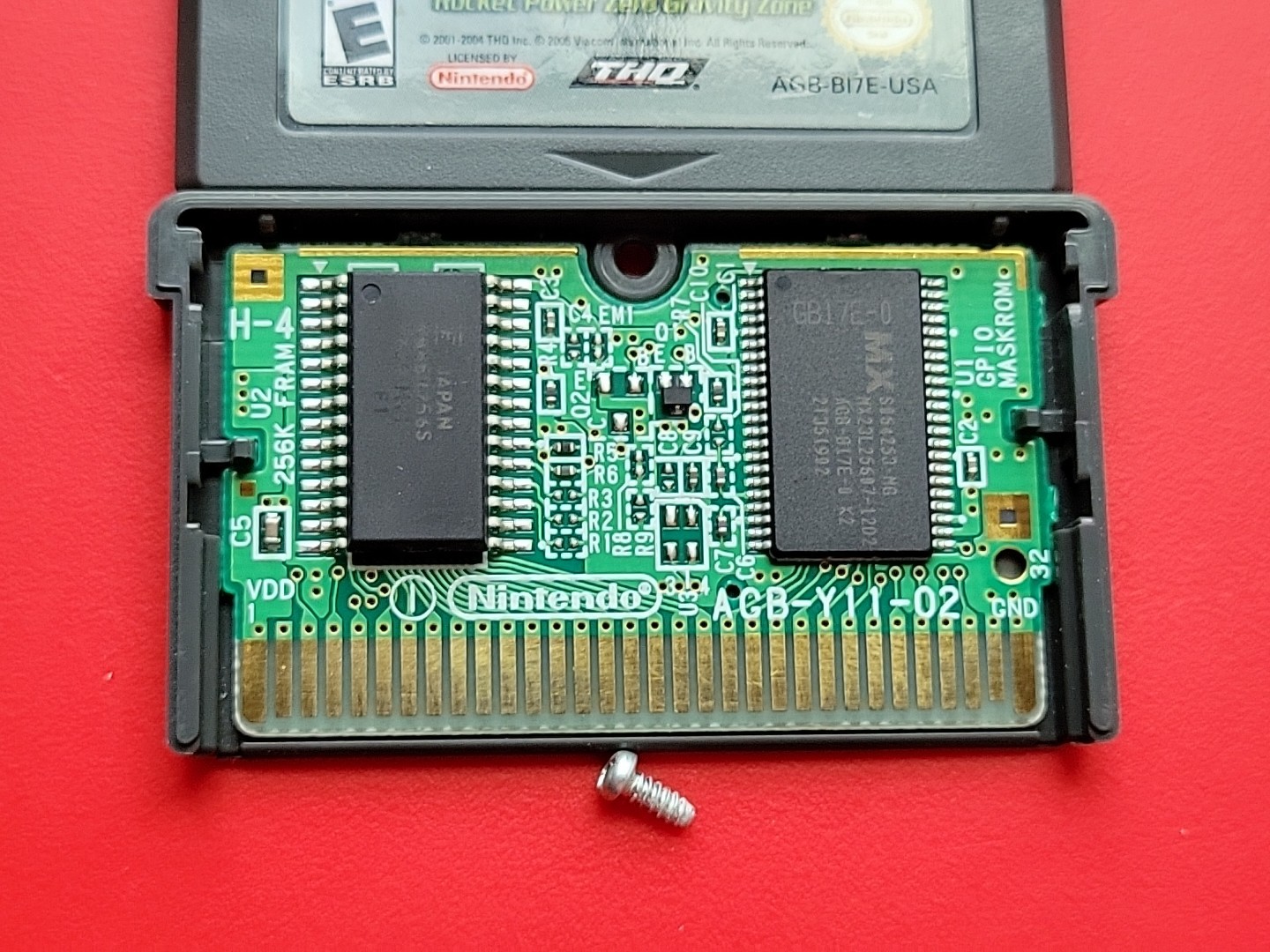 Nickelodeon 4 in 1 Games Pack Game Boy Advance Oddparents SpongeBob Rocket Power