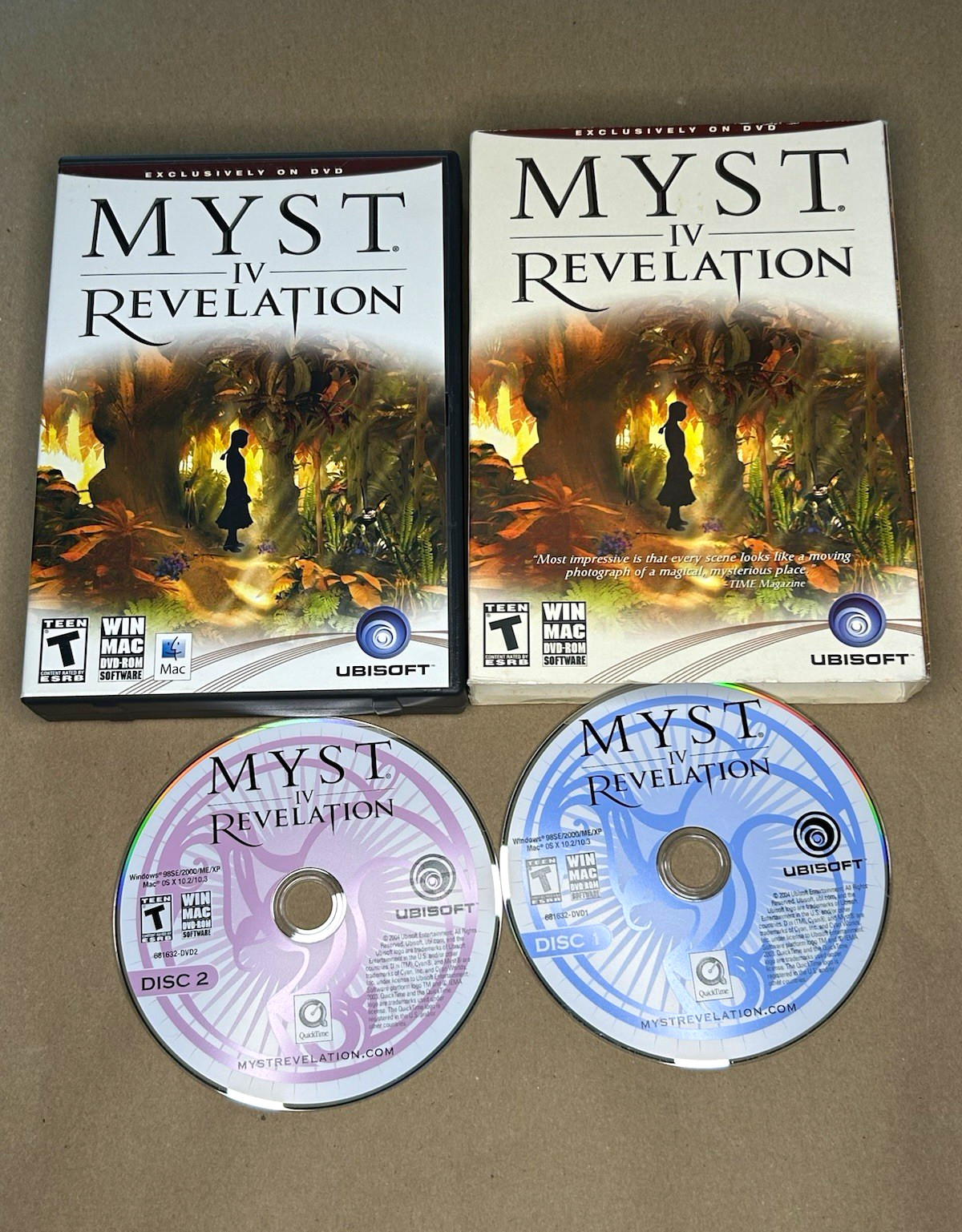 Ubisoft Myst IV: Revelation Windows/Mac Manual Included T NTSC-U/C 2004