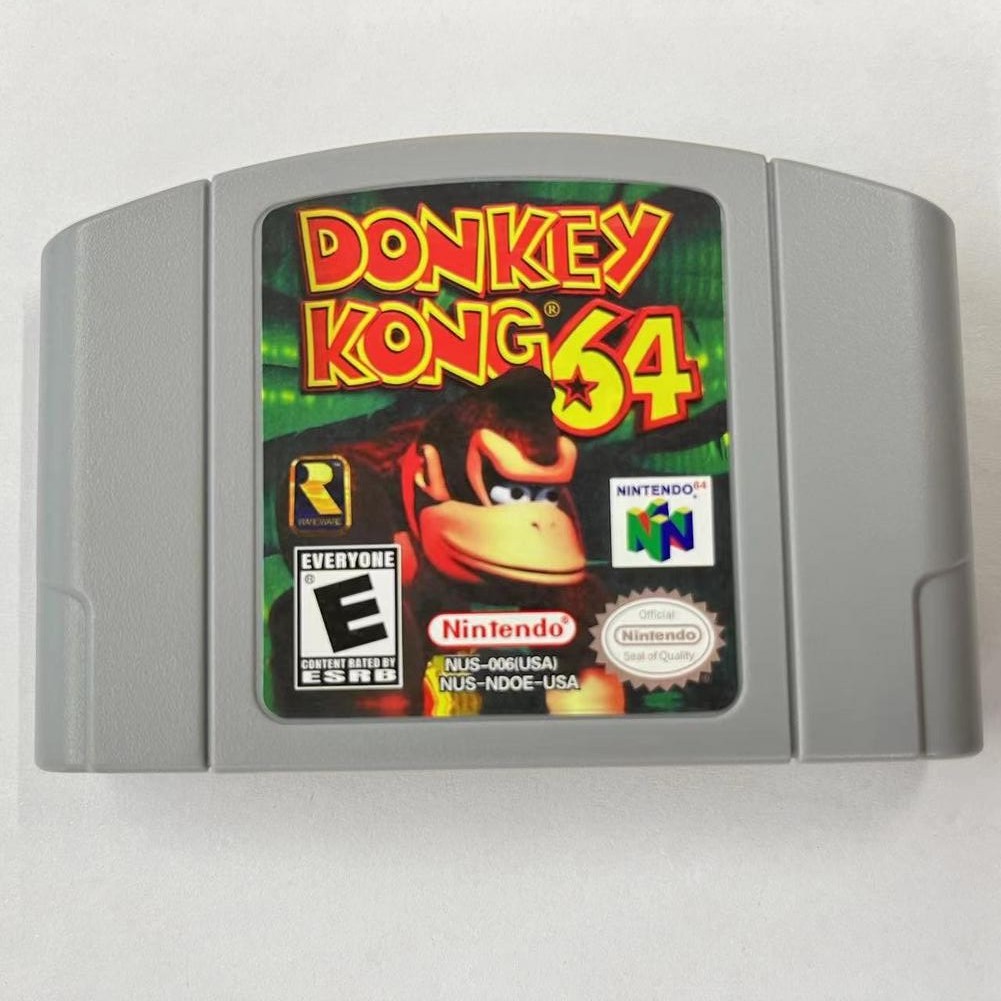 Donkey Kong 64 – Nintendo 64 (N64) Near mint Mint condition Fast shipping