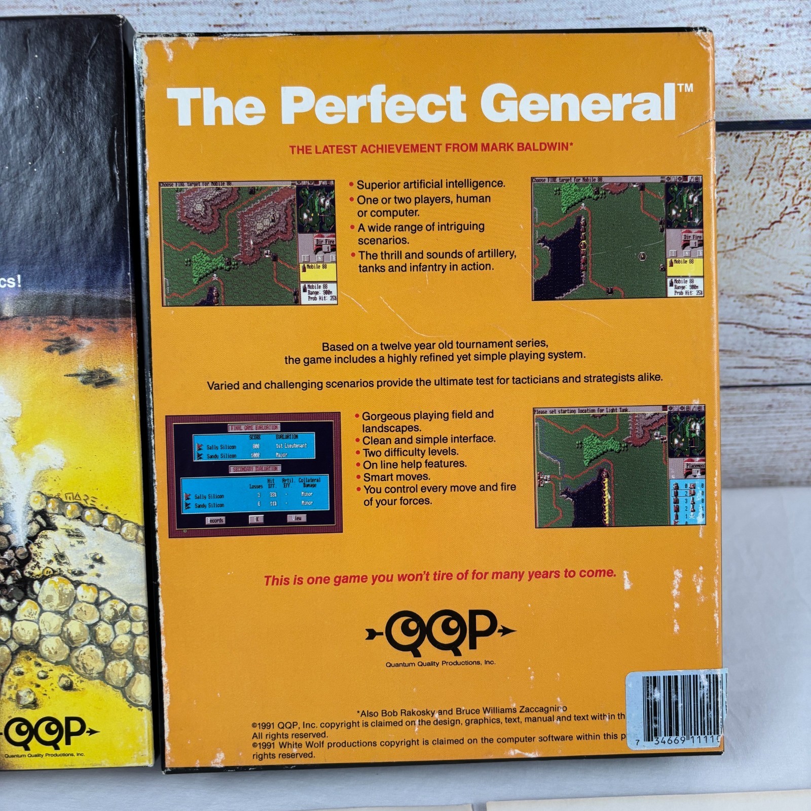 The Perfect General (PC, 1991) 3.5″ Floppy, Big Box