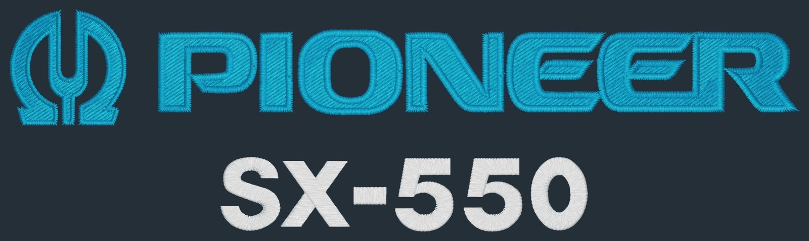 Pioneer SX-550 Signature Series Dust Cover