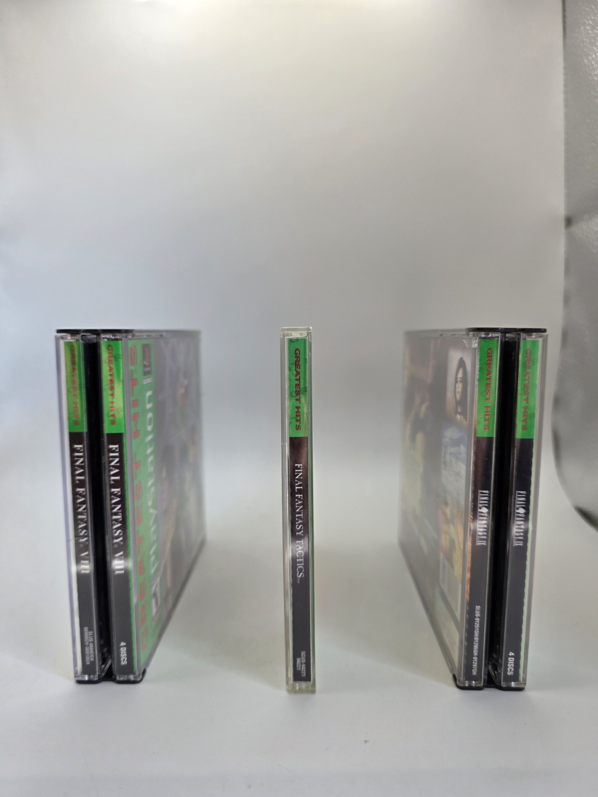 Final Fantasy VIII IX & Tactics Lot Greatest Hits (Sony PlayStation 1, 1998)