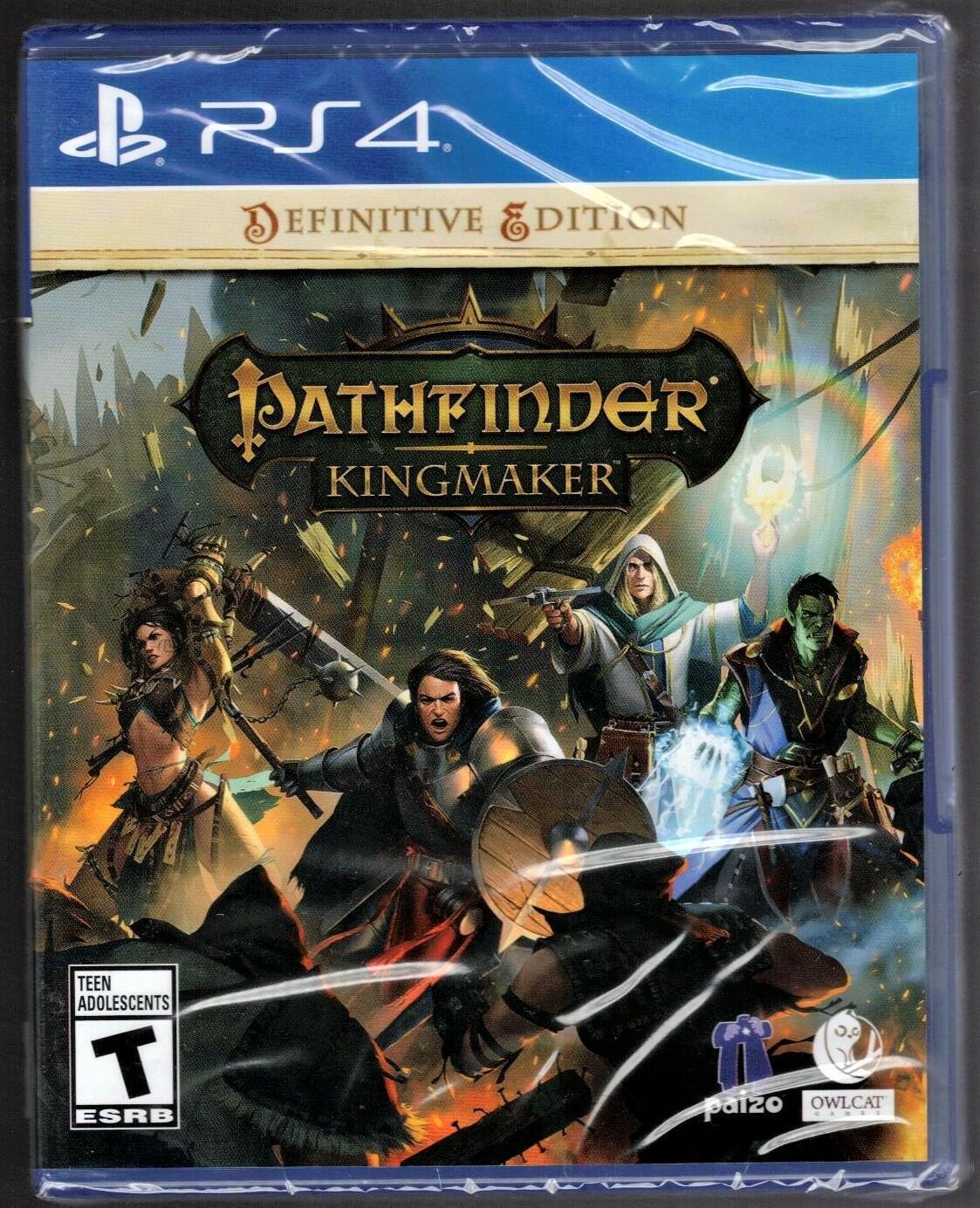 Pathfinder: Kingmaker – Definitive Edition PS4 (Brand New Factory Sealed US Vers