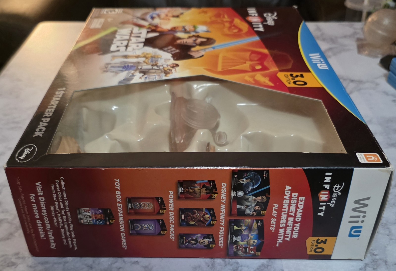 Disney Infinity Star Wars 3.0 Edition w/ Figures Bundle (Nintendo Wii U, 2015)