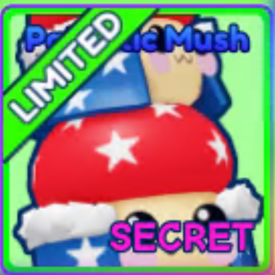 Mythic Patriotic Mush (SECRET) | Bubble Gum Simulator Infinity – BGSI cheapest!