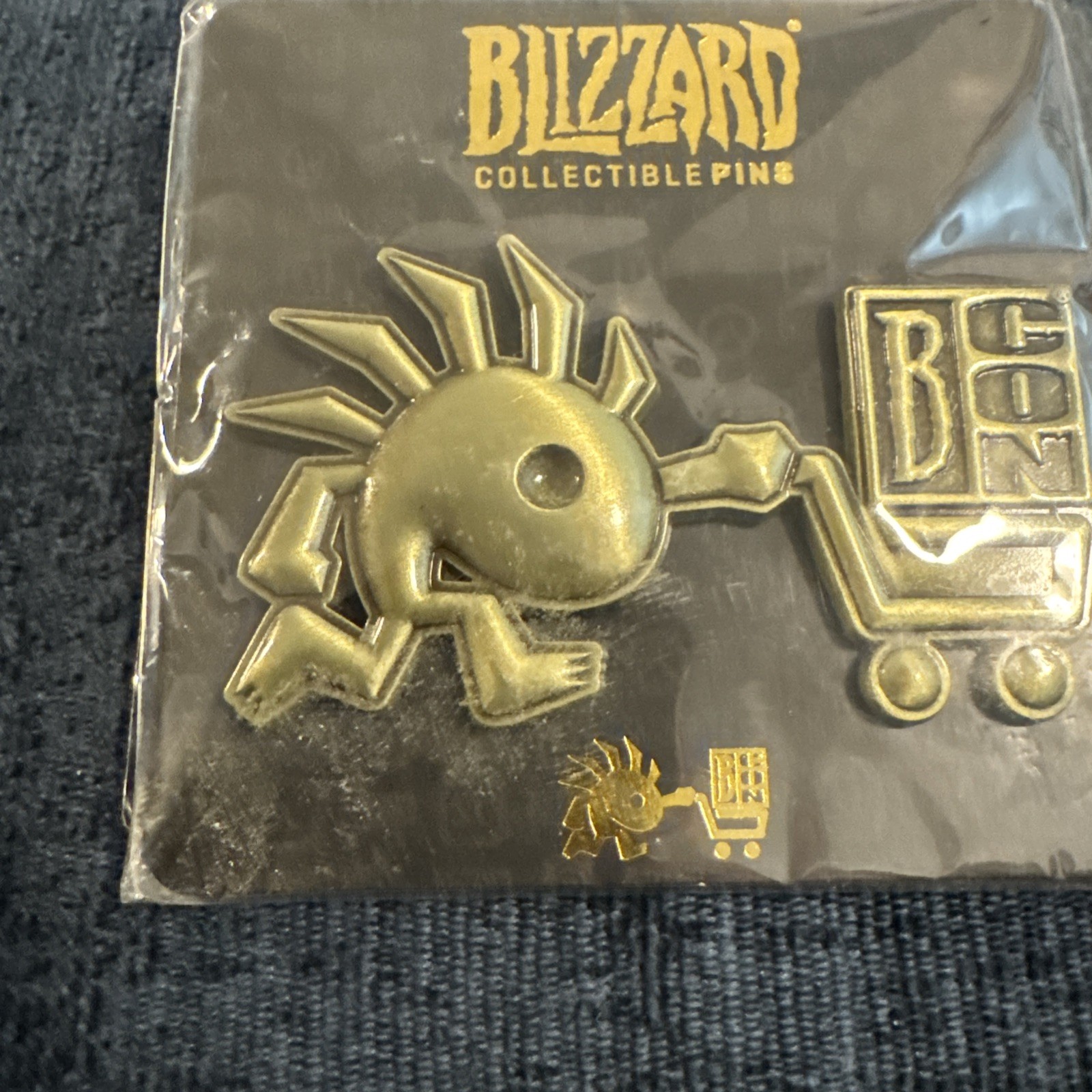 Blizzard Collectible Gold Pin Series 4 Murloc Blizzcon 2017 NEW WOW Murky