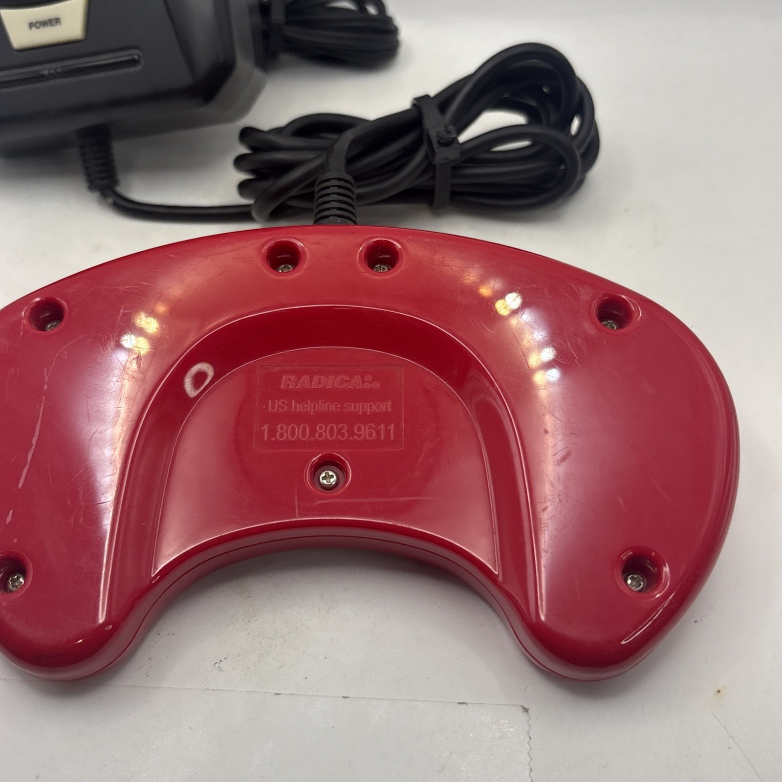 Radica Sega Genesis Mini Plug Play TV Games Console 16 Bit Red Controller Vol 2