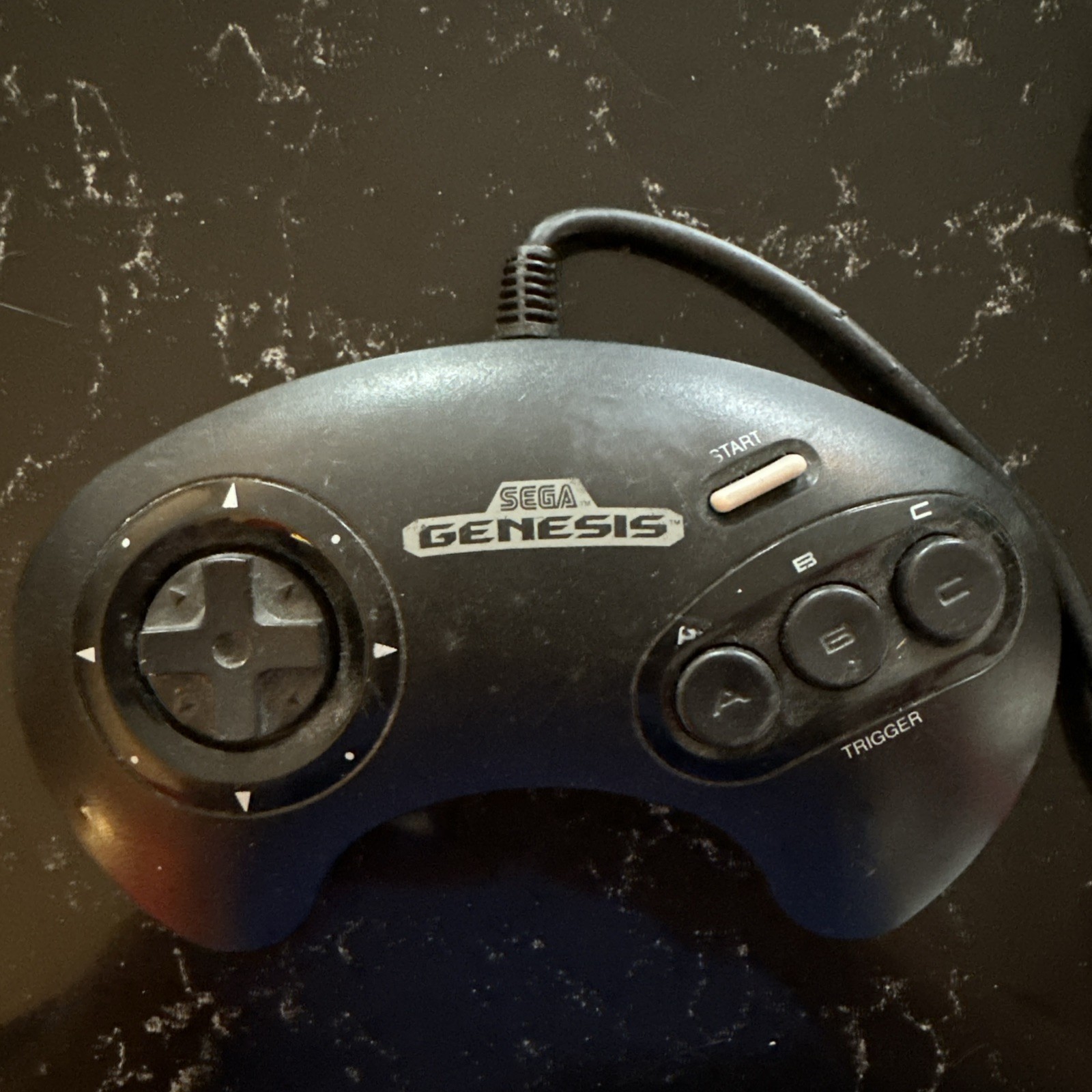 SEGA Genesis Model 2 MK-1631 With Cords And Two Controllers Tested Works Turbo