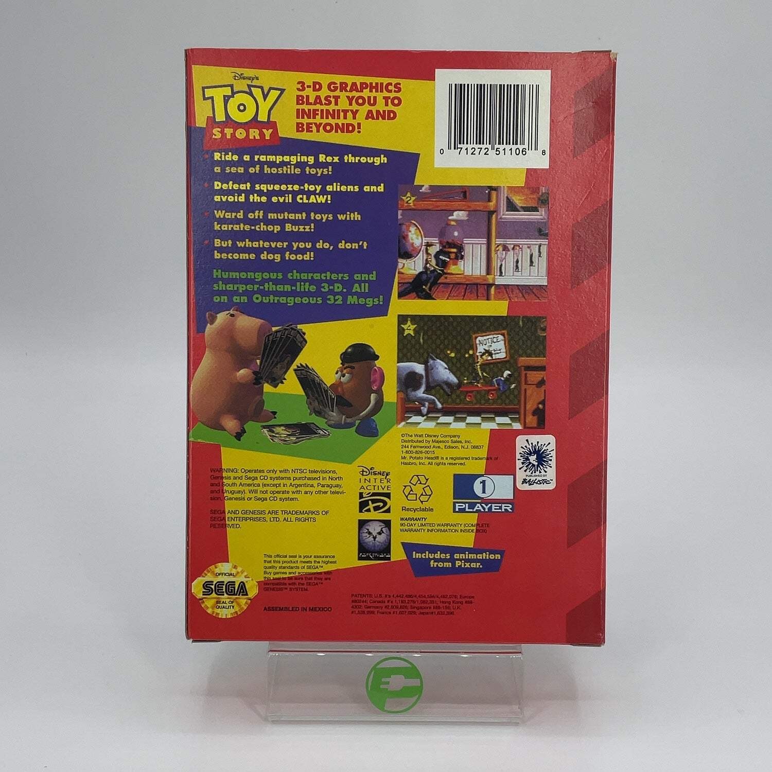 Toy Story (Sega Genesis, 1995)