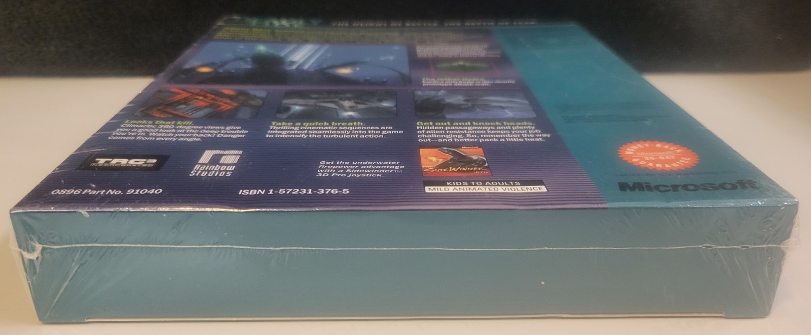 DEADLY TIDE Microsoft Windows 95 Big Box CD-ROM PC Video Game BRAND NEW~ SEALED!