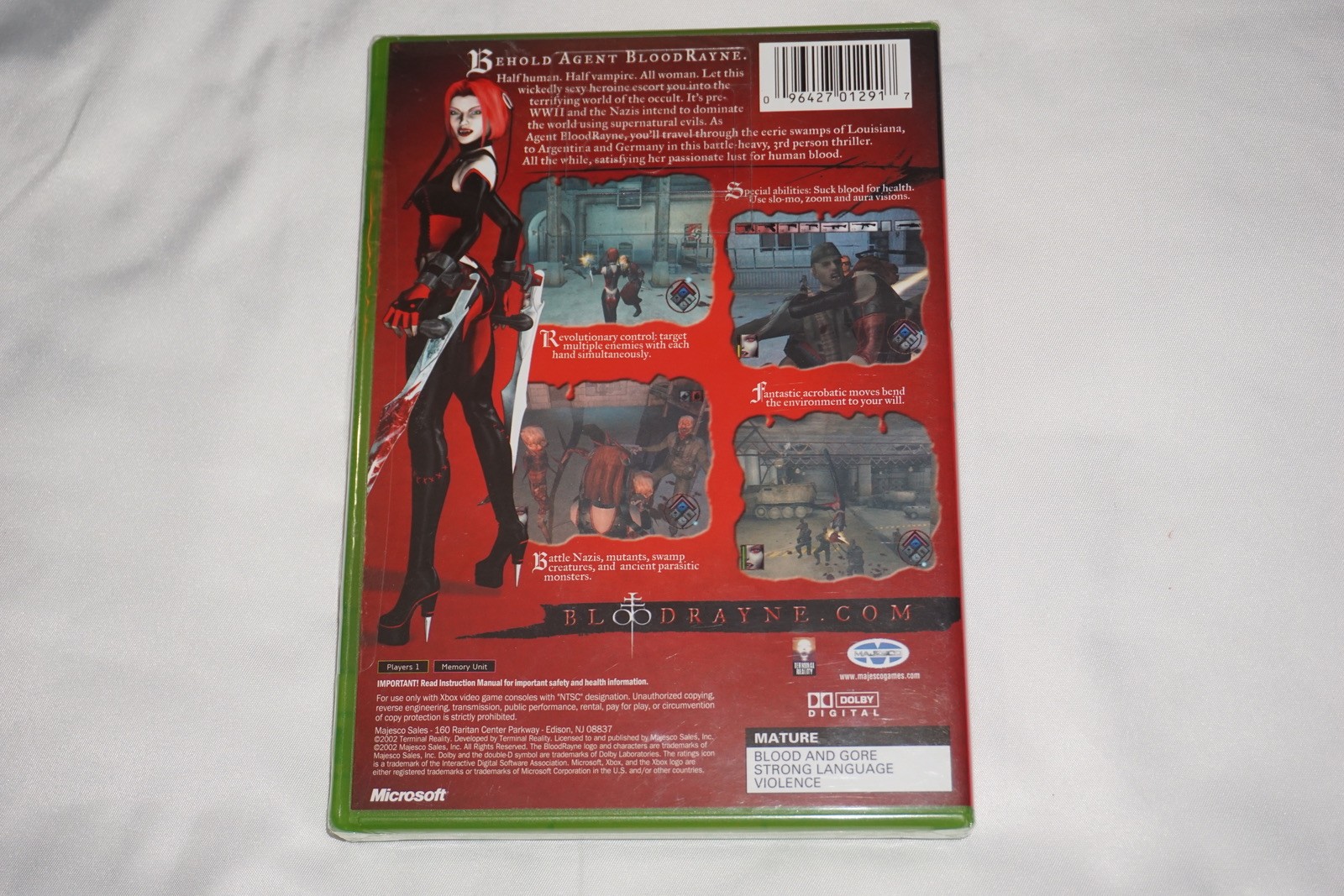 Bloodrayne 1 (Microsoft Xbox) NEW Sealed