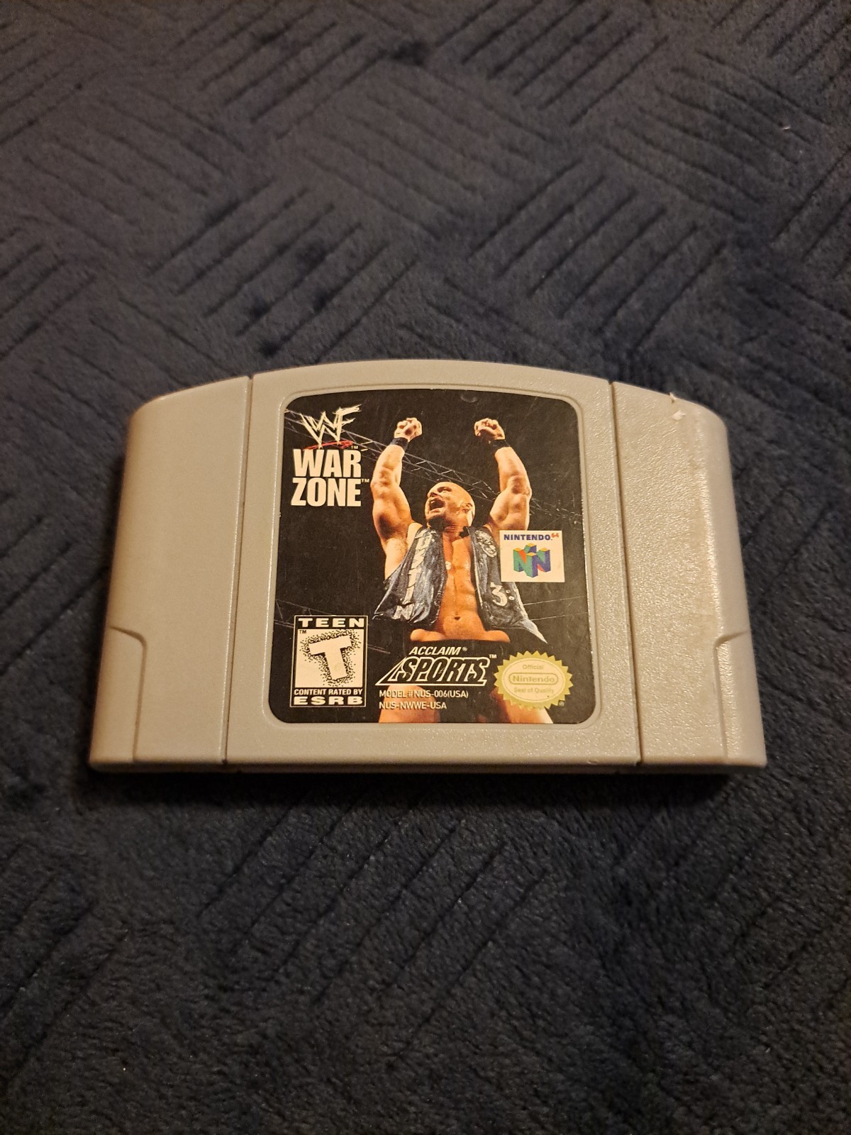 WWF War Zone (Nintendo 64, 1998) Authentic Cart Only