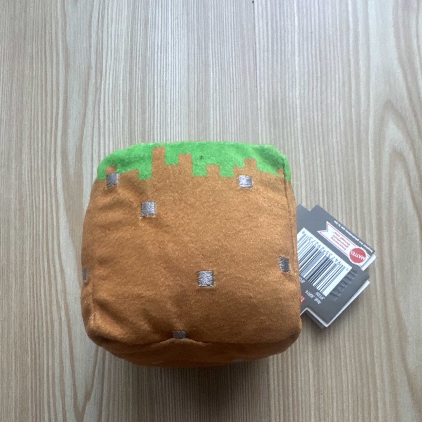 Mojang Minecraft Plush Lot 3: Creeper, Dirt Block & Character Head
