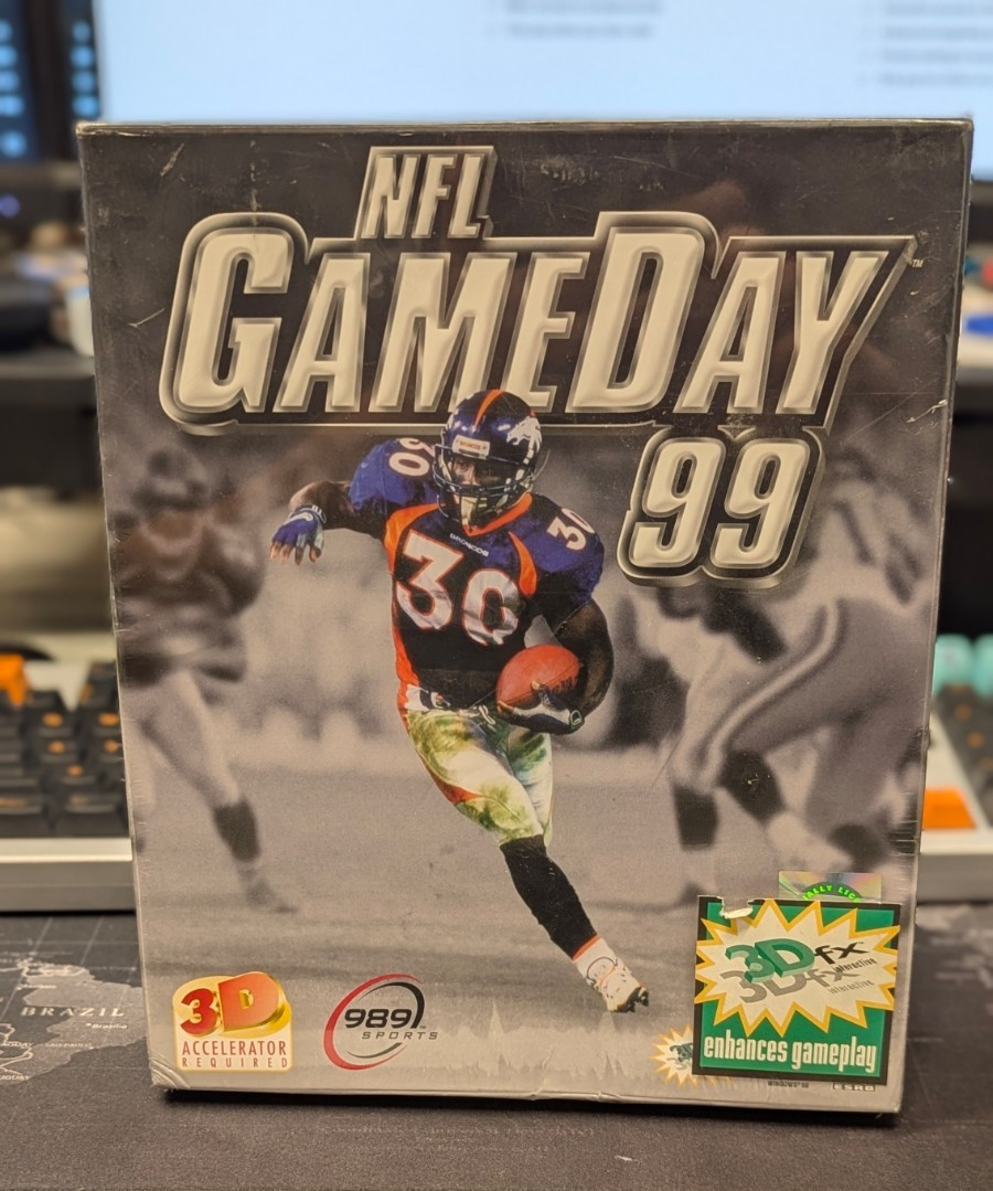 ✨ VINTAGE/RARE | WINDOWS PC 95 / 98 | NFL GAMEDAY 99 | NEW SEALED | SHIP FAST