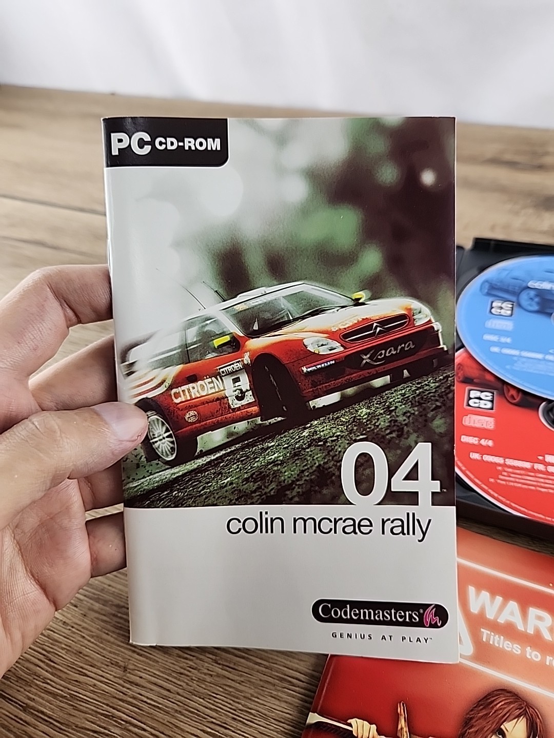 Colin Mcrae Rally 04 – 4CD – PC – Italy – Videogame – Complete – Rare