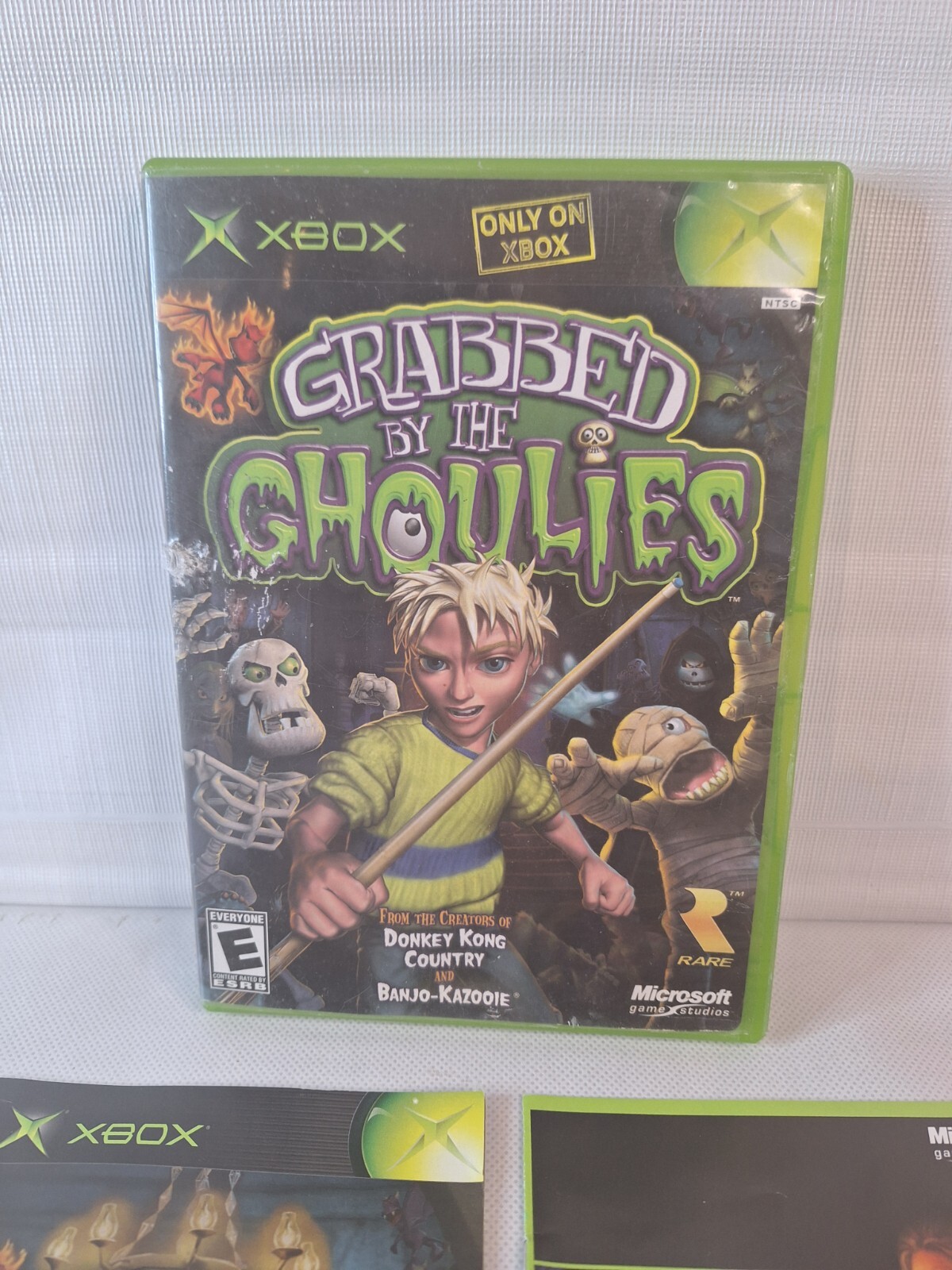Grabbed by the Ghoulies (Microsoft Xbox, 2003) C.I.B Nice Shape!