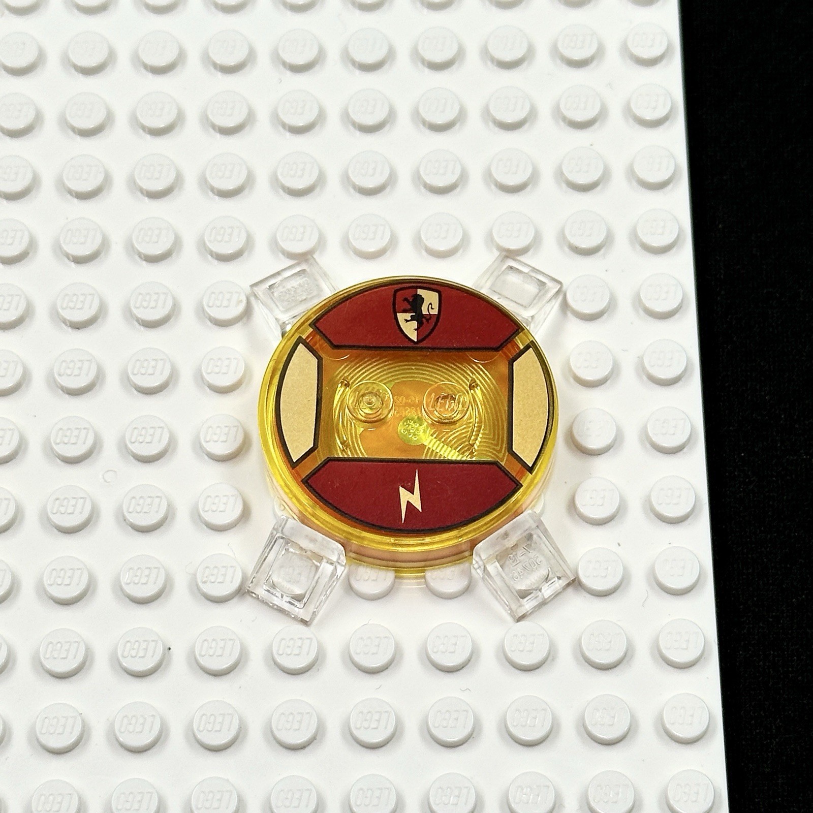 LEGO Dimensions Toy (2) pc Base Disc Tag Only Lot – Harry Potter – Voldemort