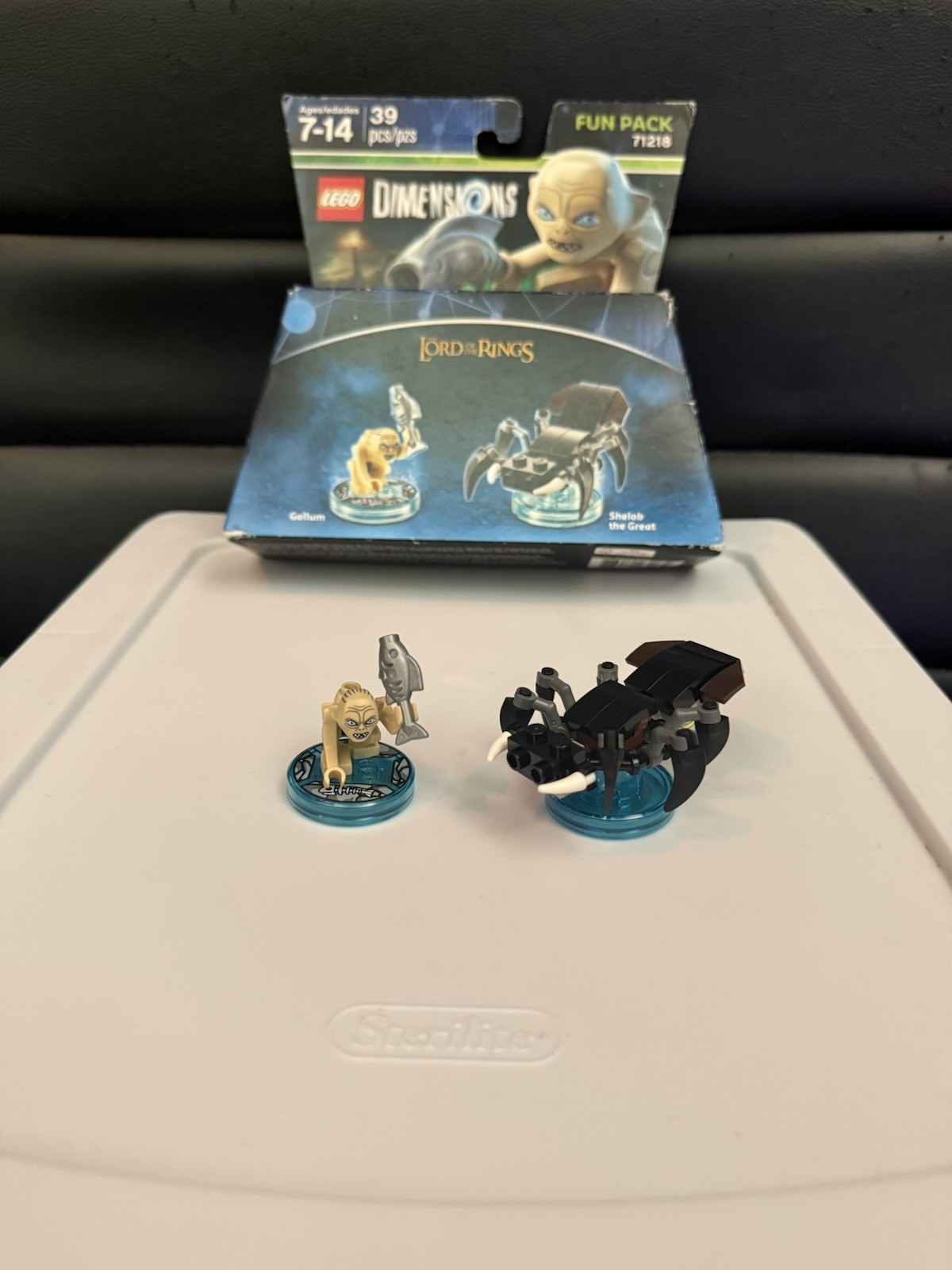 LEGO Dimensions Gollum Lord Of The Rings Fun Pack 71218 w/Shelob The Great 100%